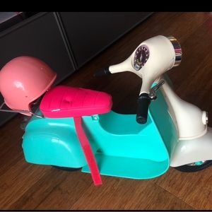 Motorcycle for dolls